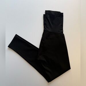 HAUTE MAMA Maternity Black High-Waisted Leggings 🤰🏻🤱